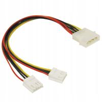 Адаптер сплиттер кабель Molex 4pin-2X 4pin FDD