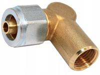 FARO ПВХ локоть DN6 8 мм резьба 1/4 фитинг 90*