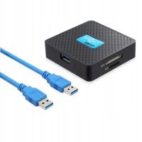 2× Czytnik kart Micro SD MS M2 CF Duo XD na USB 3.0