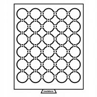 Paleta czarna na monety MBcaps 26 mm - Leuchtturm