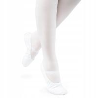 Arabesque baletki dziecięce biały