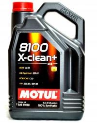 MOTUL 8100 X-CLEAN+ 5W30 SM/CF C3 5L