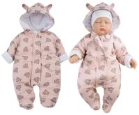 Комбинезон с бриллиантовой розой 74см L22F