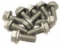 Śruba z kołnierzem M10x25 ZN kl.10.9 din6921 5szt