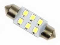 Лампа энергосберегающая 6x LED C5W C10W SMD труба 36 мм