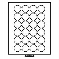 Paleta czarna na monety MBcaps 29 mm - Leuchtturm