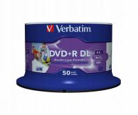DVD Verbatim DVD R DL 8,5 Гб 50 шт.