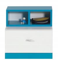 stolik nocny szafka biała nocna do pokoju dzieci sypialni Mobi 17