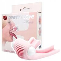 Nakładka wibrująca do ust na zęby do seksu oralnego.
