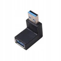 Адаптер Адаптер Угловой USB 3.0 M/F Нижний