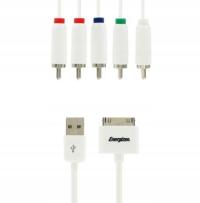 ENERGIZER аудио / видео кабель белый E504