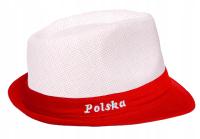 Польша шляпа болельщика шляпа трилби вышивка р. 58см