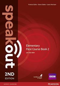 SPEAKOUT 2ND ED ELEMENTARY Flexi Course Book 2+DVD