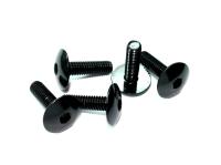 Болт обтекателя M6 алюминиевый черный ОПК болт 10шт мотоцикл болт 6мм