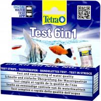 Тетра тест 6IN1 полосы аквариум воды тесты 25шт