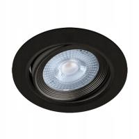 STRUHM Oprawa oczko MONI LED C 5W NW BLACK czarne 03859