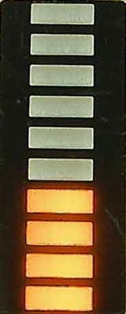 ART BARGRAF 10-LED YELLOW / светло-желтый (AS102510AMY)