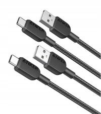 Zestaw kabli USB - USB typ C Anker