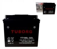 Akumulator Tuborg YT19BL-GEL 51913 12V 19Ah 275A ZAMIENNIK YUASA VARTA