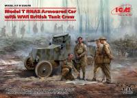 Armoured Car Model T RNAS with WWI British Tank 1:35