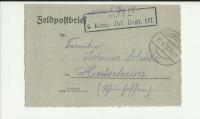 206/ Feldpost 1918