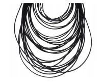 Paski napędowe do magnetofonu komplet czarny