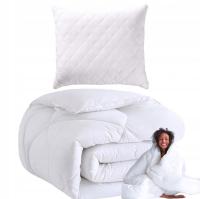 KOMPLET KOŁDRA CAŁOROCZNA 140X200 + PODUSZKA 70X80 PRODUKT POLSKI