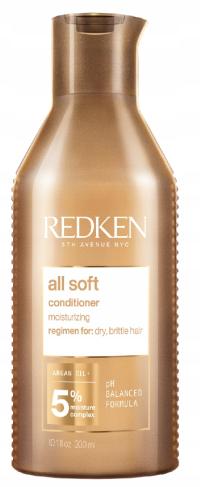 Redken All Soft Conditioner увлажняющий кондиционер для сухих волос 300 мл