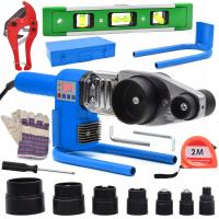 GEKO ZGRZEWARKA POLIFUZYJNA DO RUR PP Z WYŚWIETLACZEM 16 - 63MM 1500 WAT