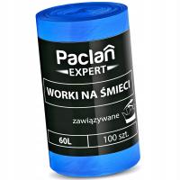 PACLAN EXPERT Worki na Śmieci Wiązane 60L 100 szt.