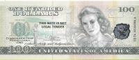 Банкнота 100 Долларов 2022 Пенсильвания