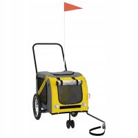 Трейлер велосипеда любимца, ткань Оксфорда и утюг