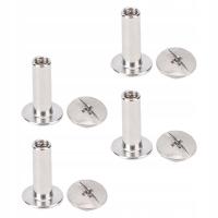 100 zestawów nitów i śruby ze stali nierdzewnej M3 Płaska okrągłe BF