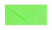 Конверты красочные зеленые fluo neon 120 г DL nr - 500 шт. картонная коробка