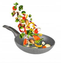 Традиционная Антипригарная сковорода Valdinox Rock 26 см индукция и газ