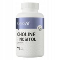 OstroVit холин Мио инозитол 90 вкладок память нервная система витамин B4