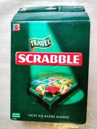 Scrabble Travel (klasyczna edycja 2005) - wersja polska + klepsydra