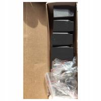 czarny zestaw montażowy do grzejnika Vipera / Vivo / Mike / grzejniki Terma