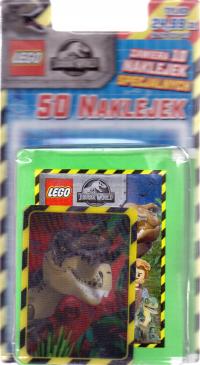 LEGO Jurassic World. 50 суперкарт 3D наклейки.