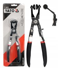 Szczypce do pierścieni Yato wygięte 215 mm