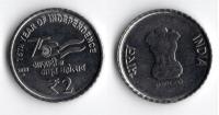 INDIE 2023 2 RUPEES NIEPODLEGŁOŚĆ