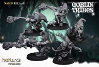Swamp Goblins Stonethrowers x5 - Highlands Miniatures