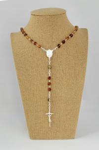 Янтарные четки посеребренные янтарные серебряные