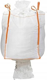 WOREK BIG BAG LEJ/LEJ WYSYPOWY 1000kg NA ZBOŻE NAWÓZ 90x90x100 MOCNE WORKI