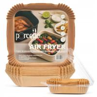 300 x Wkład AIR FRYER papierowy XXL 24 cm papier wkłady papierowe foremki