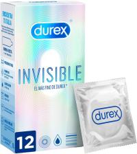 S33 Durex Invisible Extra Thin Condoms Prezerwatywy 12 szt.