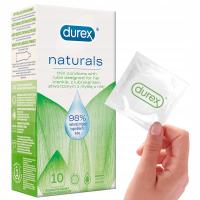 Презервативы Durex NATURALS тонкие и увлажненные натуральный гель 10 шт.