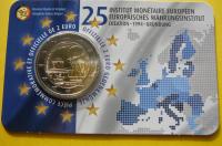 2 EURO BELGIA 2019 - 25 LAT EMI - MENNICZA +CERT