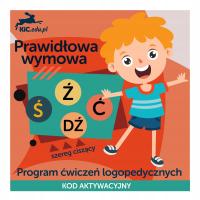 Multimedialne ćwiczenia logopedyczne głoski Ś, Ź, Ć, DŹ - kod aktywacyjny