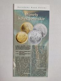 Folder NBP 2002 Pontifex Maximus j. polski